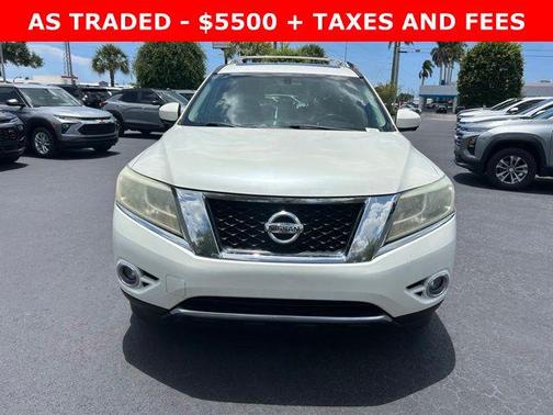 Pearl White 2016 Nissan Pathfinder SL