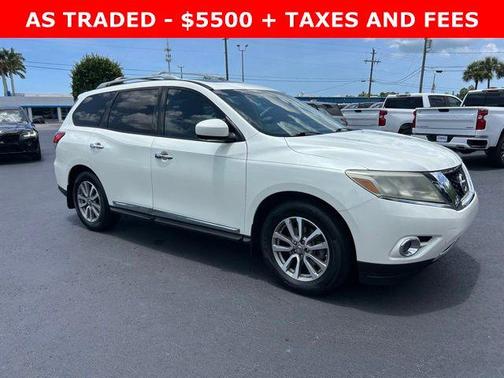 Pearl White 2016 Nissan Pathfinder SL