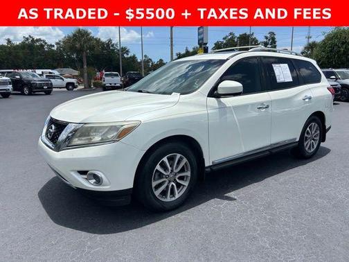 Pearl White 2016 Nissan Pathfinder SL
