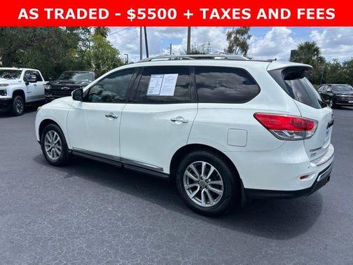 Pearl White 2016 Nissan Pathfinder SL