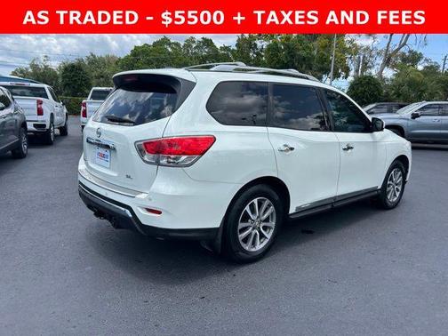 Pearl White 2016 Nissan Pathfinder SL