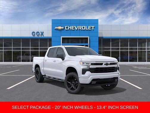 Summit White 2026 Chevrolet Silverado 1500 RST