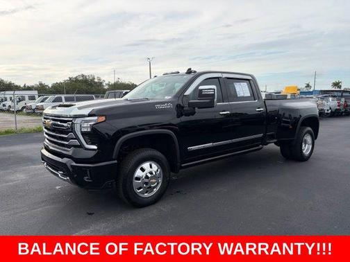 Black 2025 Chevrolet Silverado 3500 High Country