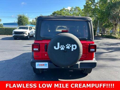 Firecracker Red Clearcoat 2018 Jeep Wrangler Sport S