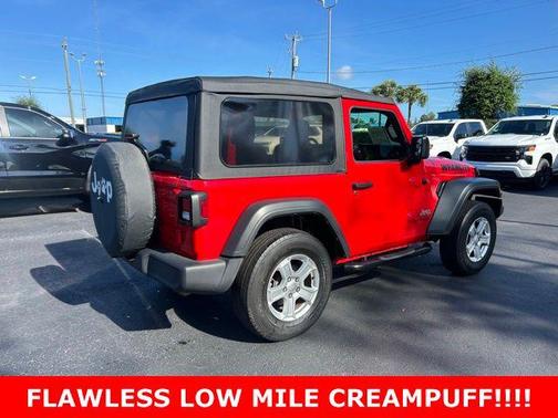 Firecracker Red Clearcoat 2018 Jeep Wrangler Sport S
