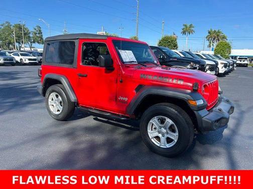 Firecracker Red Clearcoat 2018 Jeep Wrangler Sport S