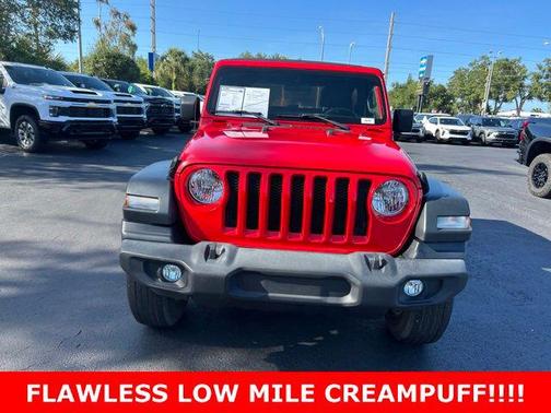 Firecracker Red Clearcoat 2018 Jeep Wrangler Sport S
