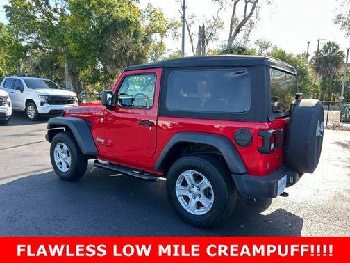 Firecracker Red Clearcoat 2018 Jeep Wrangler Sport S