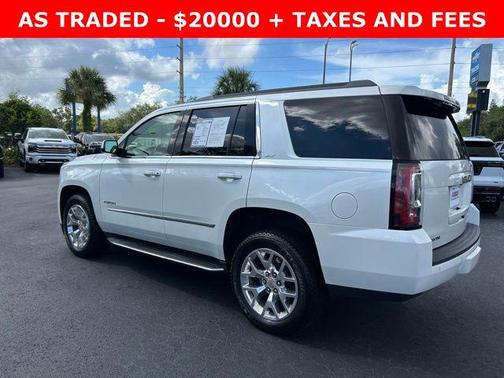 White Frost Tricoat 2016 GMC Yukon SLT