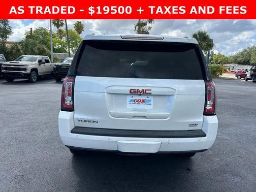 White Frost Tricoat 2016 GMC Yukon SLT