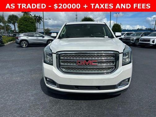White Frost Tricoat 2016 GMC Yukon SLT