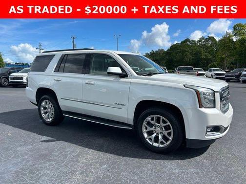 White Frost Tricoat 2016 GMC Yukon SLT