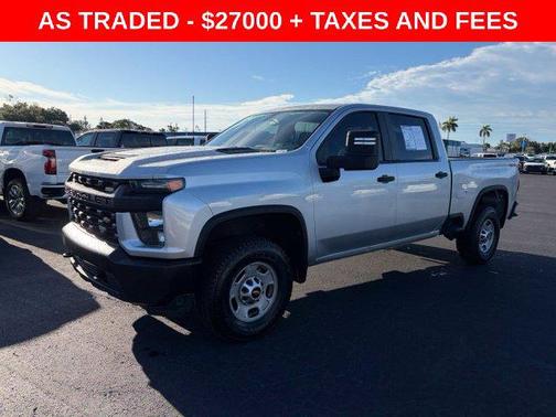 Silver Ice Metallic 2021 Chevrolet Silverado 2500 WT