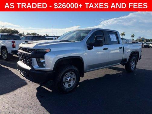 Silver Ice Metallic 2021 Chevrolet Silverado 2500 WT