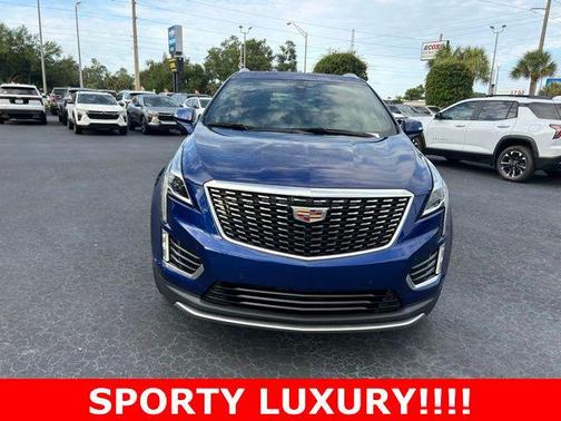 Opulent Blue Metallic 2023 Cadillac XT5 Premium Luxury