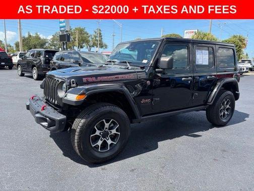 Black Clearcoat 2019 Jeep Wrangler Unlimited Rubicon