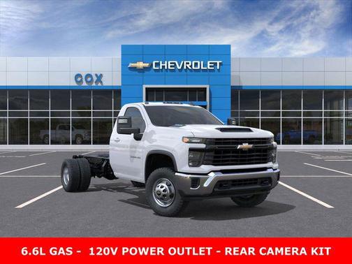 Summit White 2026 Chevrolet Silverado 3500 WT