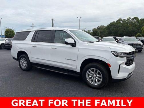 Summit White 2023 Chevrolet Suburban LS