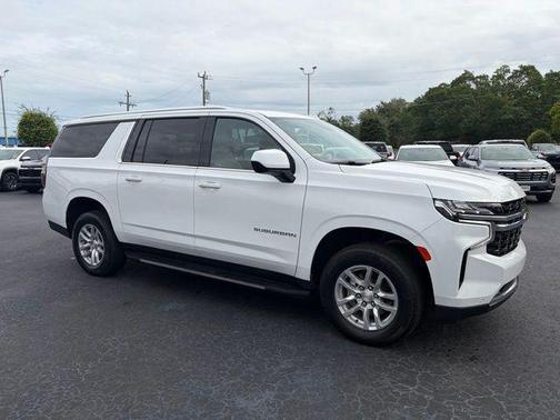 Summit White 2023 Chevrolet Suburban LS