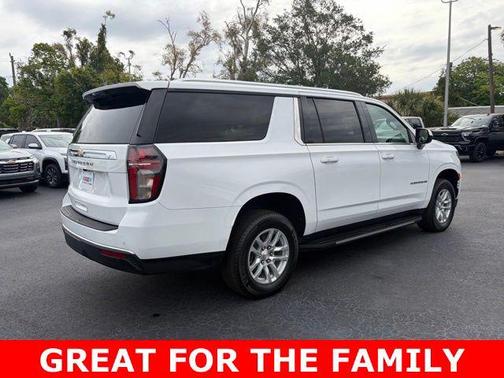 Summit White 2023 Chevrolet Suburban LS
