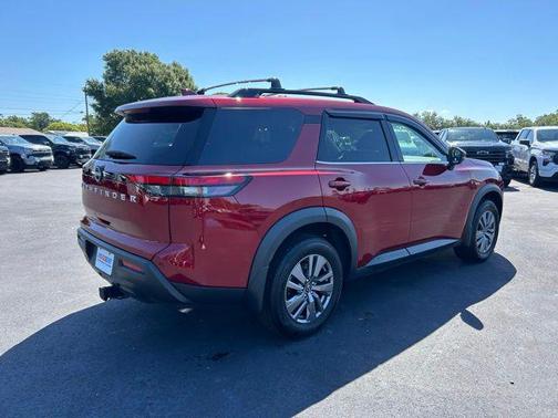 Scarlet Ember Tintcoat 2025 Nissan Pathfinder SV FWD