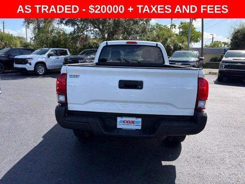 White 2022 Toyota Tacoma SR