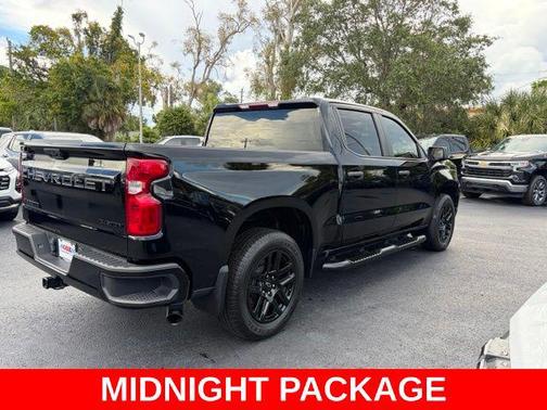 Black 2024 Chevrolet Silverado 1500 Custom