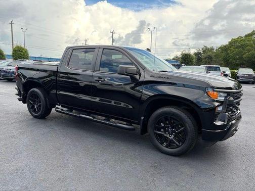 Black 2024 Chevrolet Silverado 1500 Custom