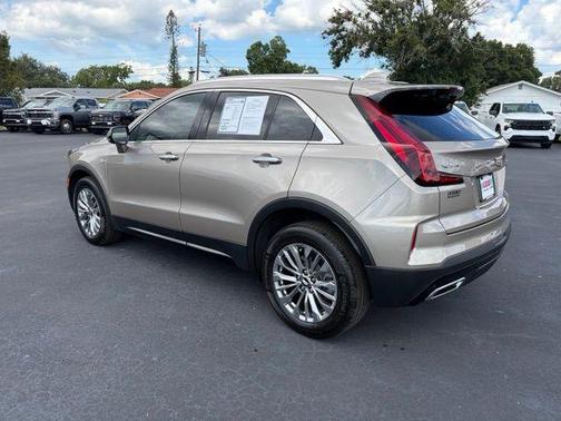 Latte Metallic 2024 Cadillac XT4 Premium Luxury