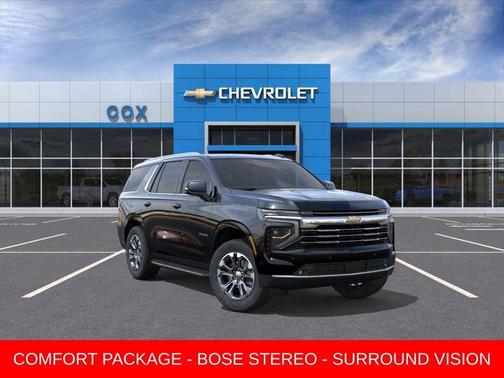 Black 2026 Chevrolet Tahoe LT