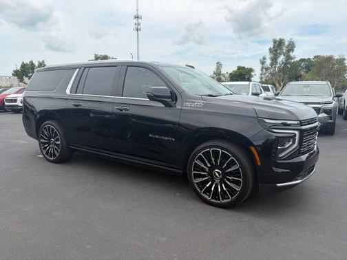 Black 2025 Chevrolet Suburban 4WD High Country