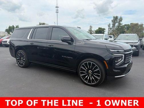 Black 2025 Chevrolet Suburban 4WD High Country