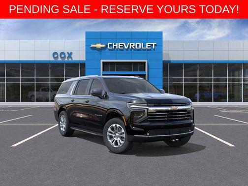 Black 2026 Chevrolet Suburban LT