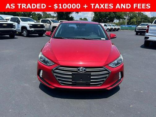 Scarlet Red 2017 Hyundai ELANTRA Limited