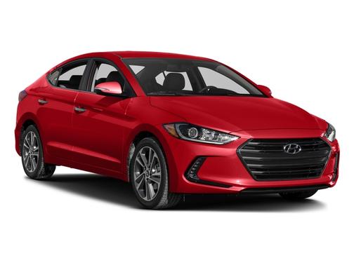 Scarlet Red 2017 Hyundai ELANTRA Limited