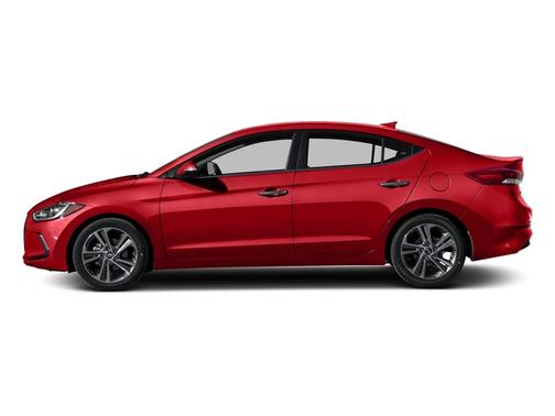 Scarlet Red 2017 Hyundai ELANTRA Limited