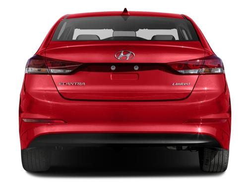 Scarlet Red 2017 Hyundai ELANTRA Limited