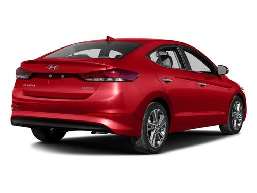 Scarlet Red 2017 Hyundai ELANTRA Limited