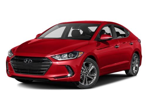 Scarlet Red 2017 Hyundai ELANTRA Limited