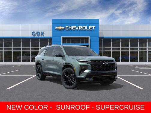 Trillium Green Metallic 2027 Chevrolet Traverse RS