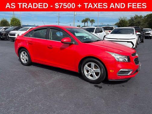 Red Hot 2015 Chevrolet Cruze 1LT
