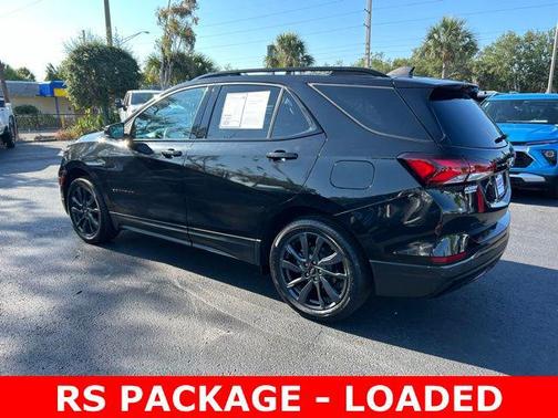 Mosaic Black Metallic 2023 Chevrolet Equinox AWD RS