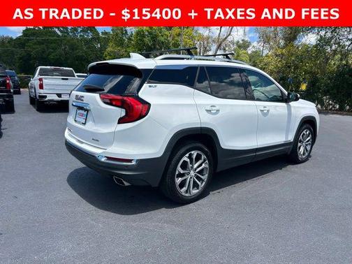 Summit White 2019 GMC Terrain SLT