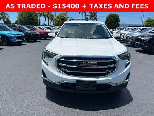 Summit White 2019 GMC Terrain SLT