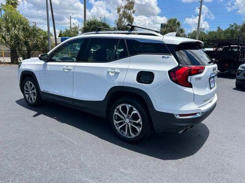 Summit White 2019 GMC Terrain SLT