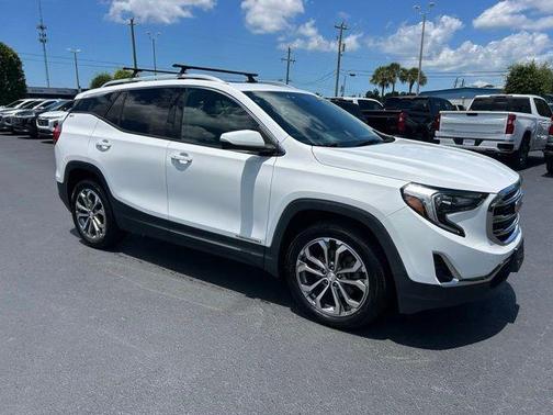 Summit White 2019 GMC Terrain SLT