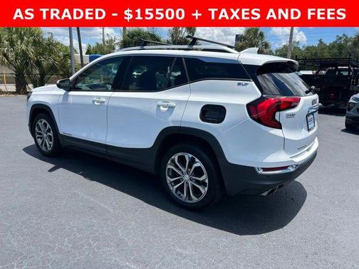 Summit White 2019 GMC Terrain SLT
