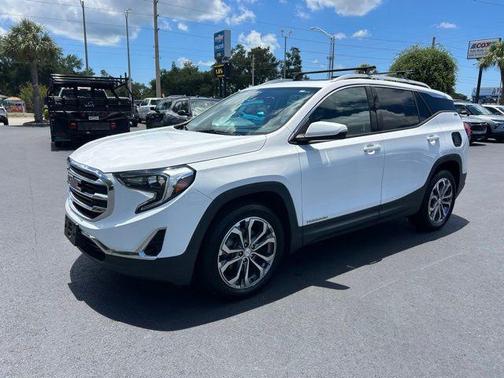 Summit White 2019 GMC Terrain SLT