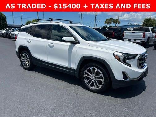 Summit White 2019 GMC Terrain SLT