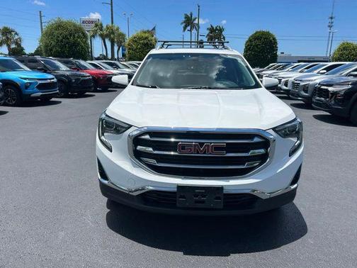 Summit White 2019 GMC Terrain SLT